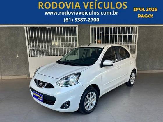NISSAN MARCH 1.6 SV 16V FLEXSTART 4P MANUAL NISSAN MARCH 1.6 SV 16V FLEXSTART 4P MANUAL